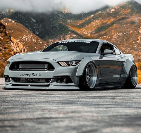 LB★Works S550 Ford Mustang Wide Body Kit (2015+) | Liberty Walk